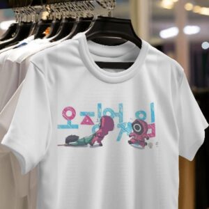 SQUID GAME FUNNY MOMMENT MEN OVERSIZE T-SHIRT